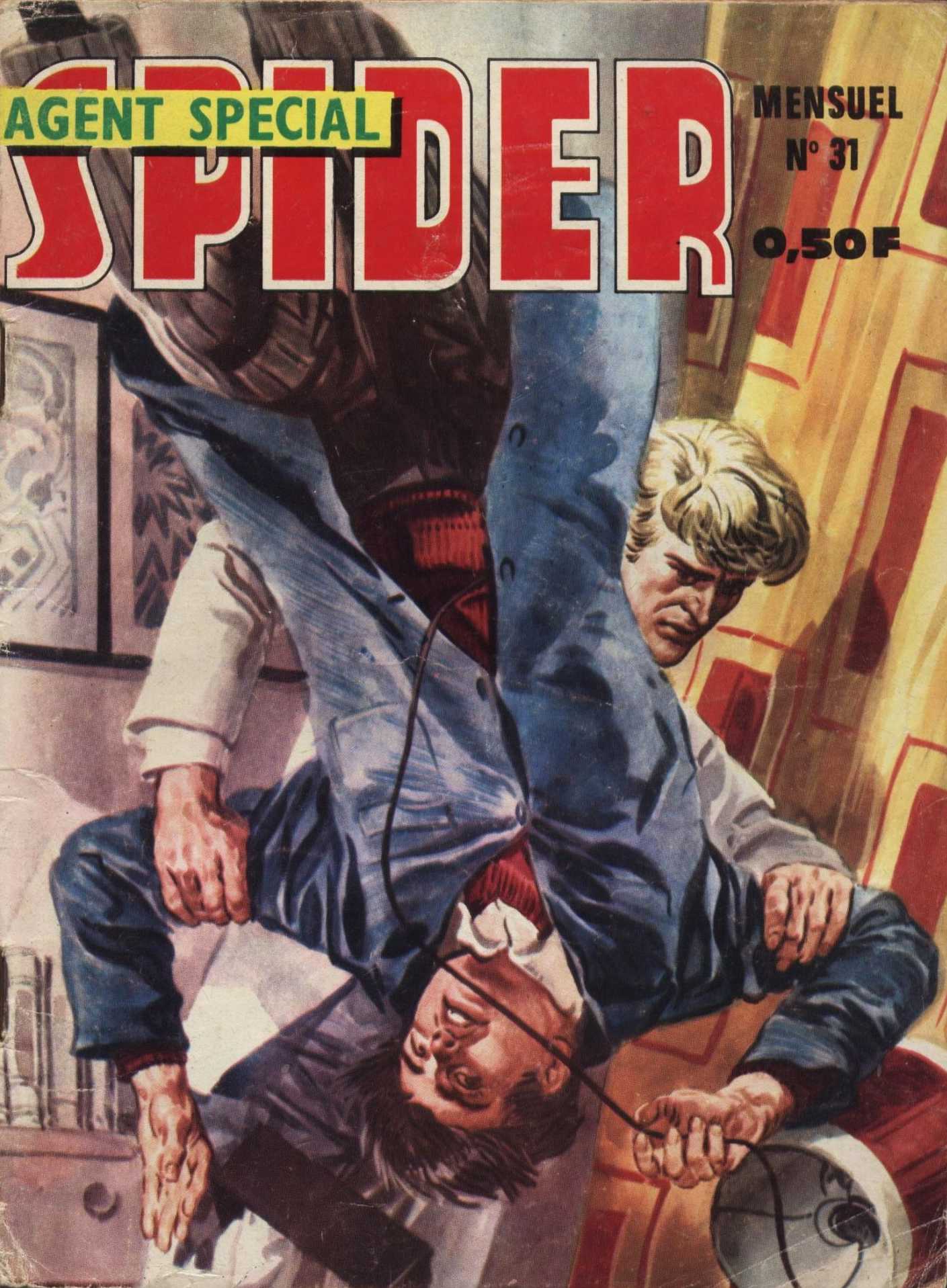 Scan de la Couverture Spider Agent Spcial n 31